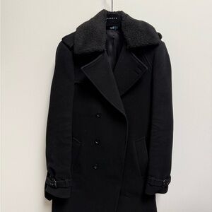 The Kooples Elegant Black Coat